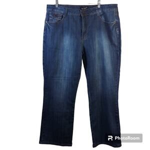 Jack David Blue Boot Cut Jeans Plus Size 24